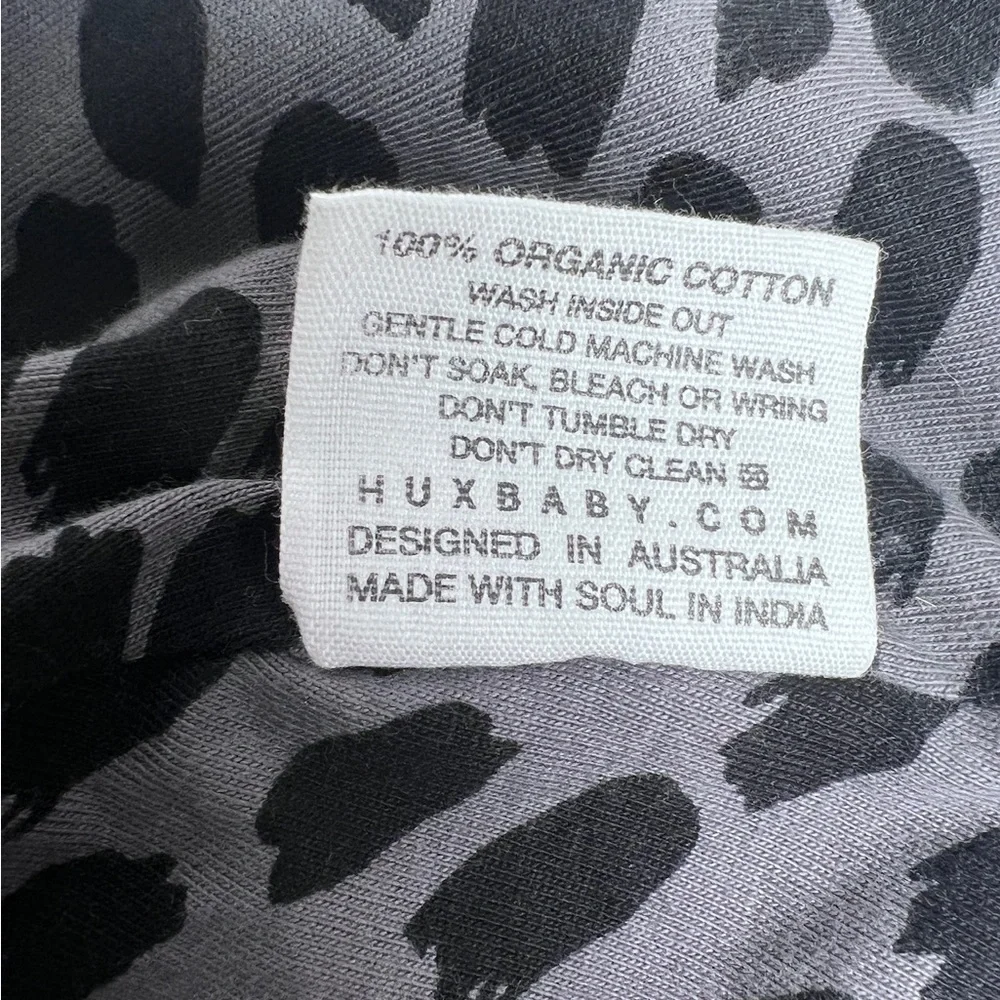 Hux baby organic cotton leopard hat